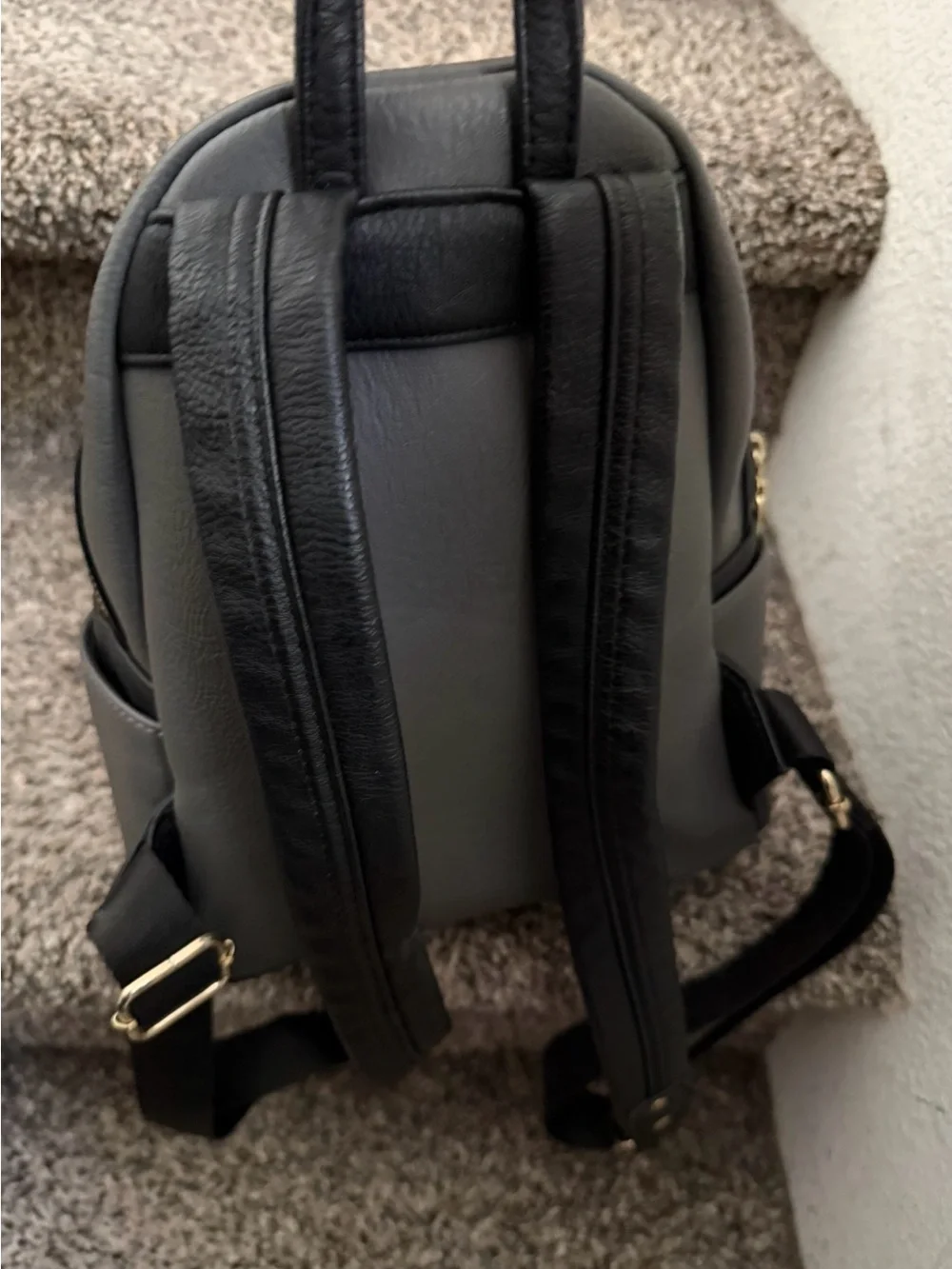 Harry Potter Gryffindor Mini Backpack - Dark Gray with Red & Gold Trim loungefly